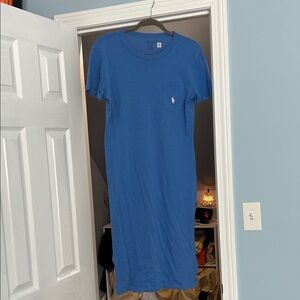 Polo by Ralph Lauren Classic Blue Midi Dress